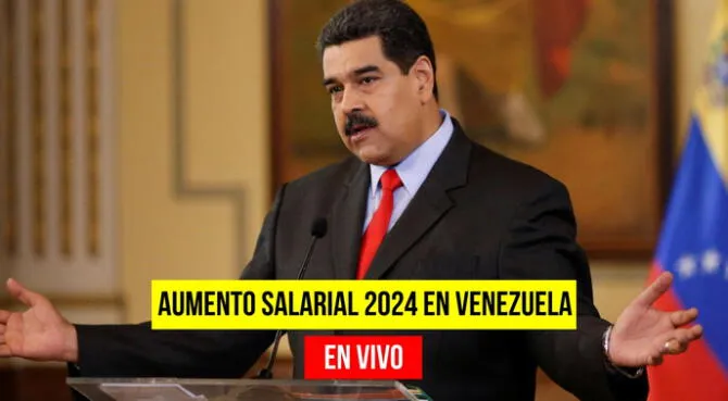 Nicolás Maduro dio anuncios este 1 de mayo de 2024 en Venezuela