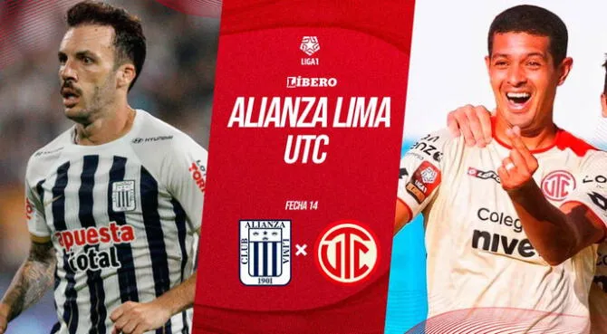 Alianza Lima enfrenta a UTC en la fecha 14 del Torneo Apertura