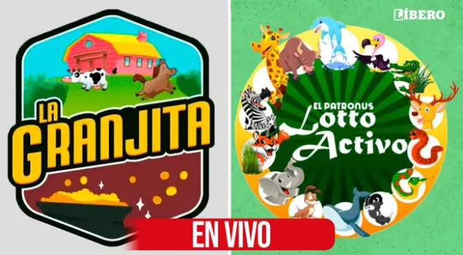 Resultados del Lotto Activo y la Granjita de HOY, MIÉRCOLES 3 de mayo.