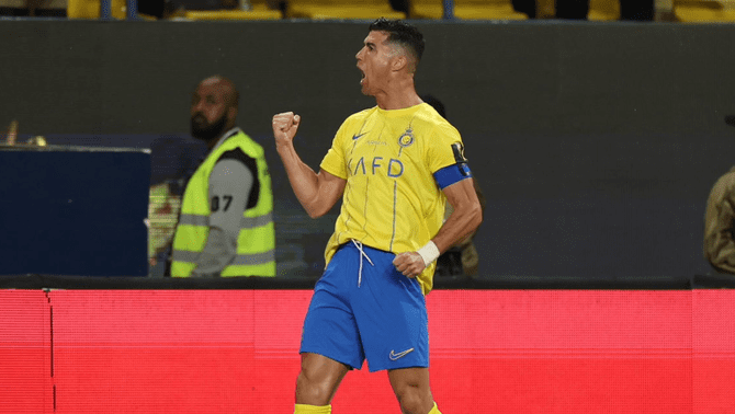 Cristiano Ronaldo lleva 29 goles en la Liga Saudí. Foto: Al Nassr