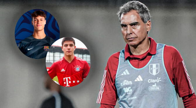 Jugadores del Bayern y Barcelona rechazaron jugar por Perú Sub 20, reveló Chemo
