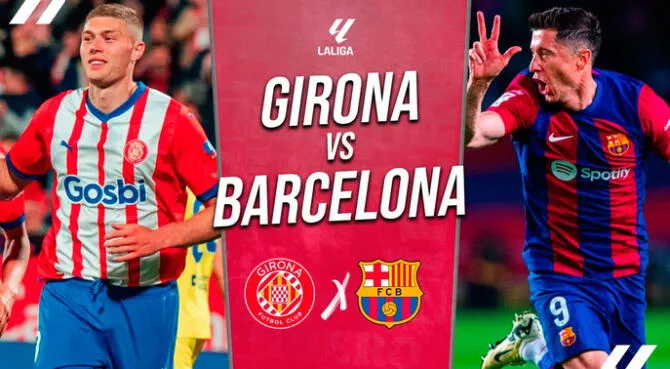 Barcelona visita Girona este sábado por LaLiga