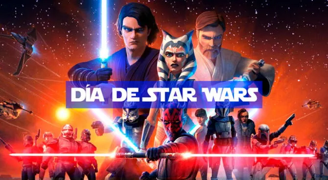 El 4 de mayo se celebra el Día de Star Wars, debido a un juego de palabras en inglés.