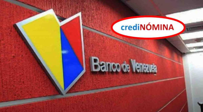 El credinómina es uno de los servicios del Banco de Venezuela (BDV).