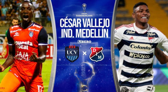 César Vallejo vs. Medellín EN VIVO por Copa Sudamericana: horario y dónde ver