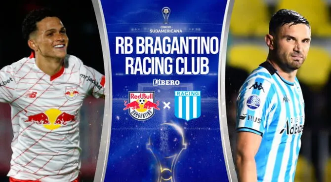 Bragantino vs. Racing Club por la Sudamericana