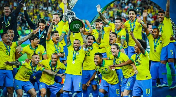 La selección de Brasil quiere un trofeo más de Copa América en su palmarés.