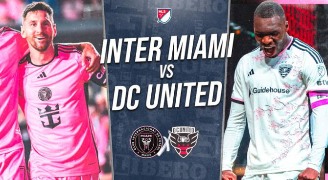 Inter Miami vs. DC United por la MLS.