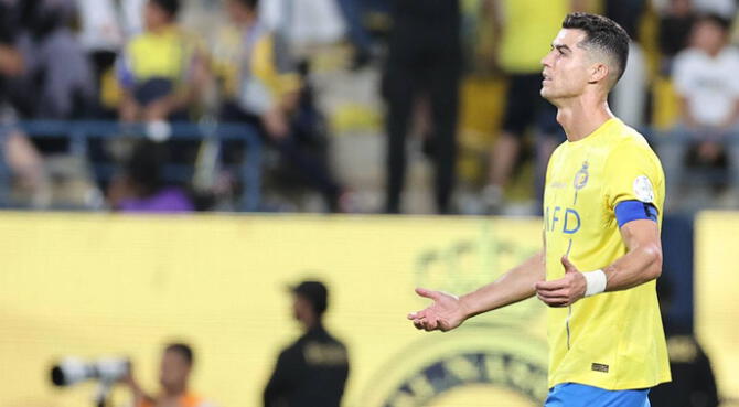 Con Cristiano Ronaldo, Al Nassr empató 1-1 ante Al Hilal por la Liga Arabia