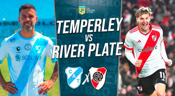 River Plate y Temperley jugarán en el Estadio Malvinas Argentinas.