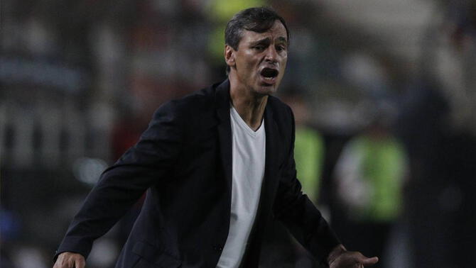 Fabián Bustos: "Es una final ante un muy buen equipo". Foto: La República/Luis Jiménez