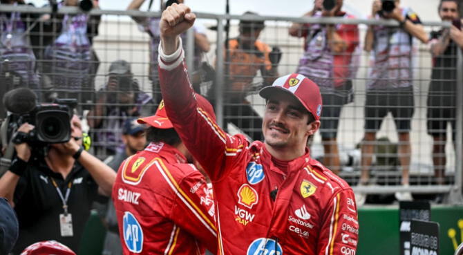 Charles Leclerc se coronó campeón del Gran Premio de Fórmula 1