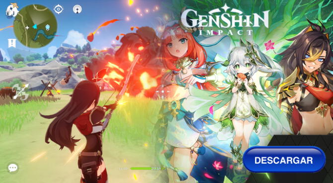 Descarga HOY Genshin Impact APK de forma gratuita en tu Android.