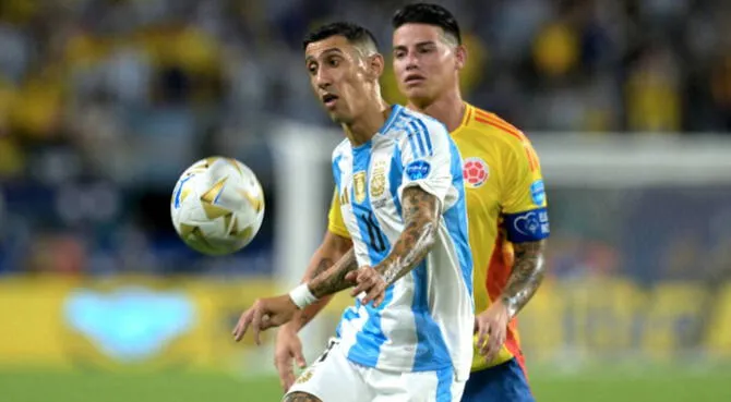 Argentina vs. Colombia por la Copa América 2024.