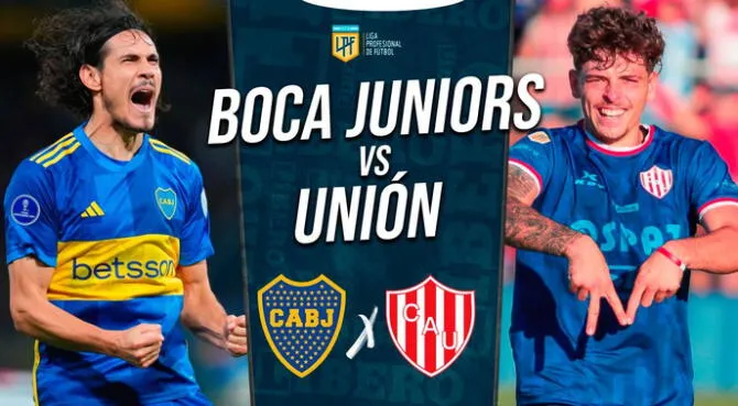 Boca vs. Unión EN VIVO por la Liga Profesional: formaciones y a qué hora juegan