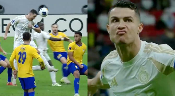 Cristiano Ronaldo marcó de cabeza el gol 912 de su carrera