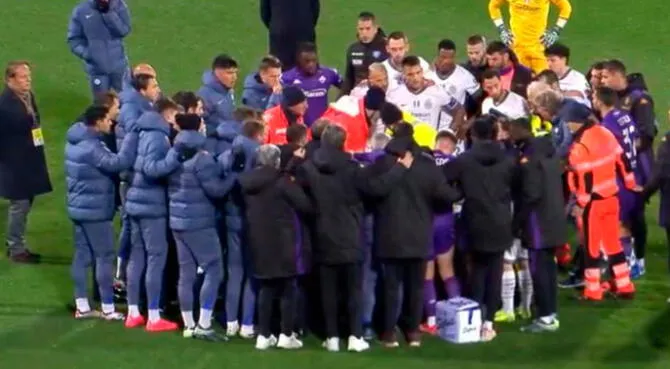 Futbolista de Fiorentina, Edoardo Bove, se descompensó en el Fiorentina vs Inter.