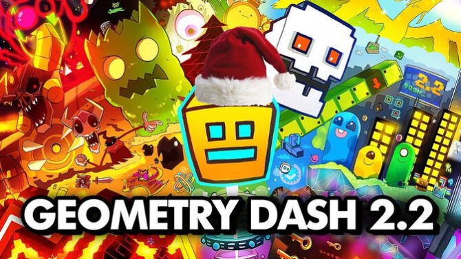 Descarga Geometry Dash 2.2 APK para smartphone Android totalmente GRATIS.