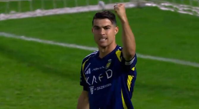 Doblete de Cristiano Ronaldo en victoria de Al-Nassr.