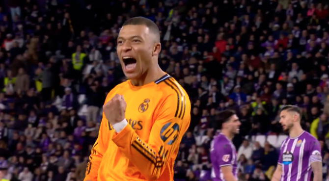 Hat-trick de Kylian Mbappé para el 3-0 de Real Madrid.