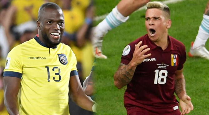 Ecuador y Venezuela juegan un duelo de alto calibre por Eliminatorias.