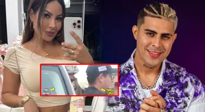 Pamela López fue captada besando un conocida cantante de 'Combinación de la Habana'.