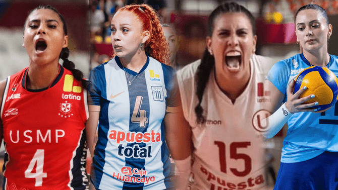La Liga Peruana de Vóley 2024-25 ya conoce a sus cuatro semifinalistas.