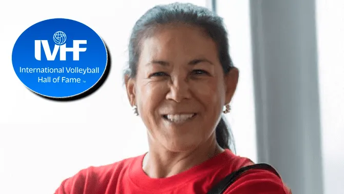 Rosa García es la tercera peruana en ingresar al Salón de la Fama del Vóley Mundial.
