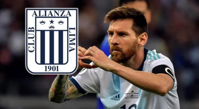 Lionel Messi sigue a Alianza Lima. Lionel Messi sigue a Alianza Lima.