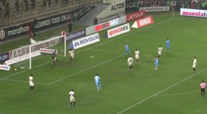 Williams Riveros apareció así ante Sporting Cristal. Williams Riveros apareció así ante Sporting Cristal.