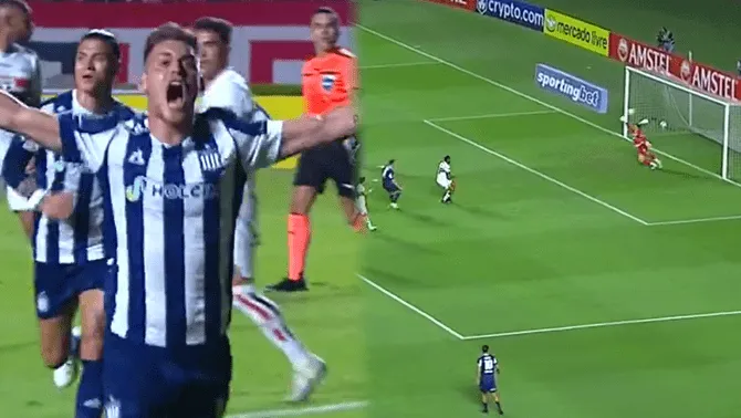 Federico Girotti marcó el 1-1 de Talleres ante Sao Paulo que lo lamenta Alianza Lima. Federico Girotti marcó el 1-1 de Talleres ante Sao Paulo que lo lamenta Alianza Lima.