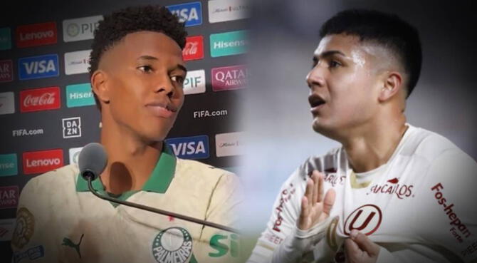 Estevao habló previo al enfrentamiento entre Palmeiras vs Universitario