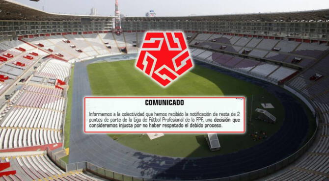 FPF le quitó dos puntos a histórico club. FPF le quitó dos puntos a histórico club.