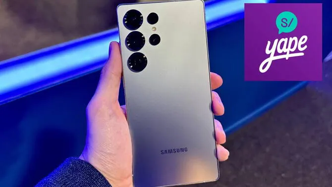 Ahora podrás comprar el Galaxy S25 Ultra de Samsung con un descuento de 2550 soles por Yape del BCP.