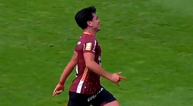 Gol del 'Tunche' Rivera para el 1-0 de Universitario a Alianza Universidad. Gol del 'Tunche' Rivera para el 1-0 de Universitario a Alianza Universidad.