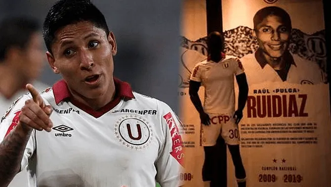 Universitario decidió quitar a Raúl Ruidíaz del museo del club y se reveló por qué lo hizo.