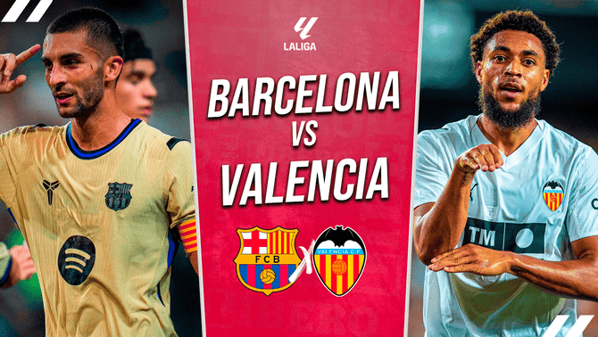 Barcelona se enfrenta a Valencia por la cuarta fecha de LaLiga 2025-26.
