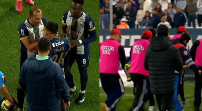 Gianfranco Chávez preocupó durante el Alianza Lima vs Garcilaso. Gianfranco Chávez preocupó durante el Alianza Lima vs Garcilaso.