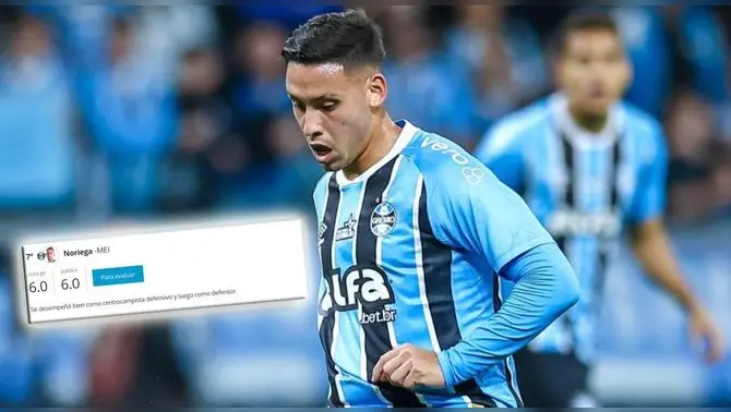 Prensa de Brasil calificó el rendimiento de Erick Noriega en el triunfo ante Vitória
