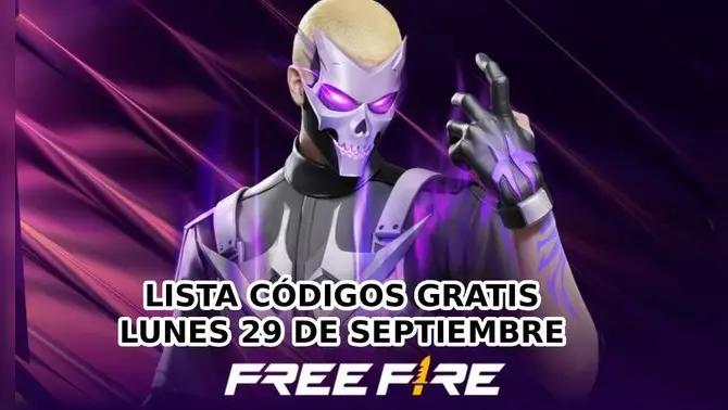 Conoce la LISTA COMPLETA de códigos que puedes canjear en Free Fire y Free Fire Max.