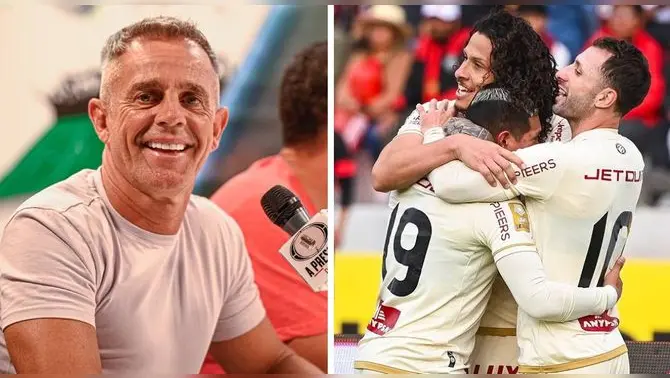 Julinho quedó rendido ante el nivel de un futbolista titular de Universitario