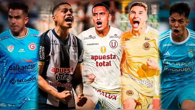 Los partidos que le faltan a Universitario, Alianza Lima, Cusco FC y Sporting Cristal