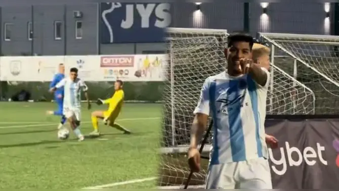 Gol de Joao Grimaldo con Riga FC.