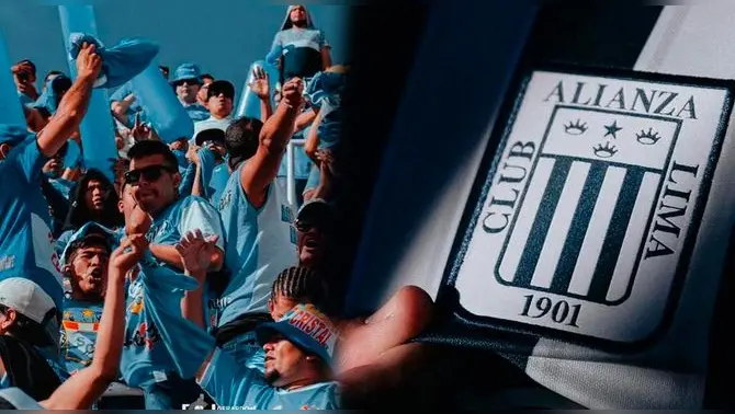 Hoy luce la camiseta de Alianza Lima luego de decir que es hincha de Sporting Cristal.