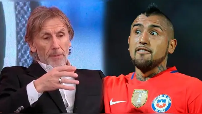 Ricardo Gareca no se guardó nada sobre la polémica con Arturo Vidal.