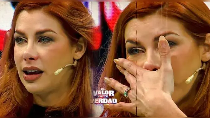 Xoana González se sienta en el sillón rojo de 'El valor de la verdad' con Beto Ortiz.