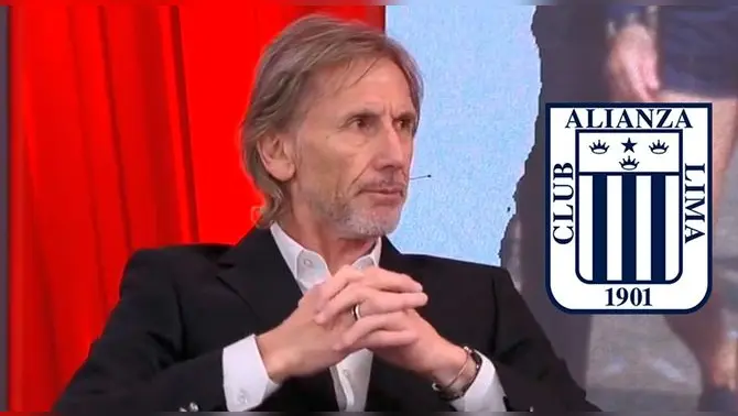 Ricardo Gareca no dudó en elogiar a campeón con Alianza Lima
