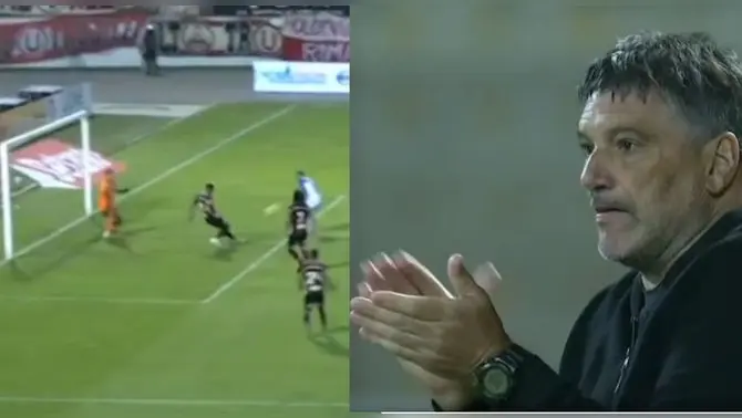 Santamaría realizo una magnífica atajada y salvó a Universitario del 1-0 a favor de Alianza Atlético
