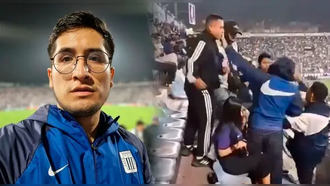 El streamer blanquiazul fue agredido en el último partido de Alianza Lima vs Atlético Grau.