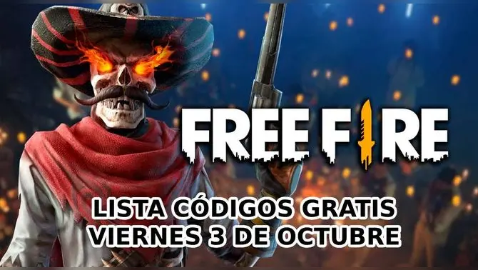Conoce los Códigos de Free Fire disponibles para este miércoles 3 de octubre del 2025.